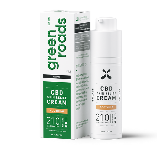 Green Roads CBD Skin Relief Cream - 210mg