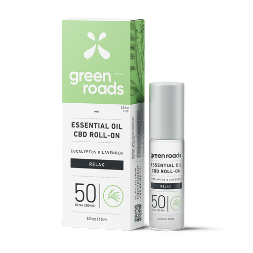 Green Roads CBD Essential Oil Roll-on with Eucalyptus and Lavender