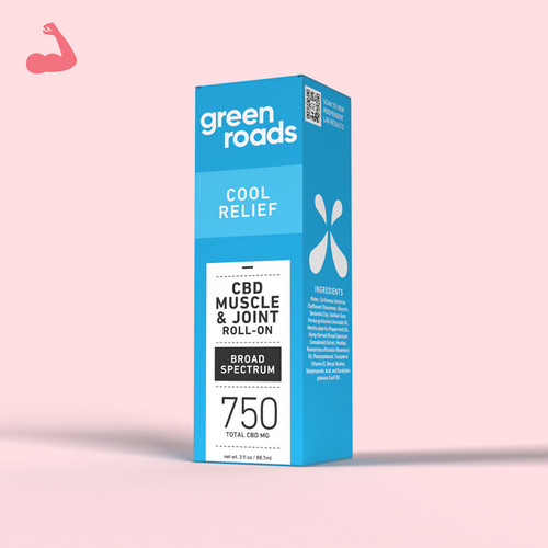  Cool Relief CBD Roll-On - 750mg (3oz) 