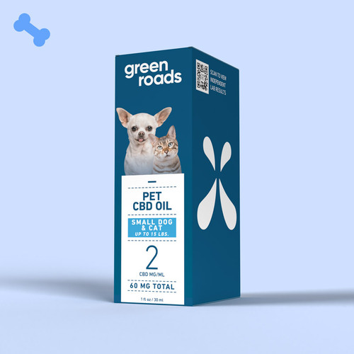 Small Dog & Cat CBD Pet Drops - (30ml) 60mg