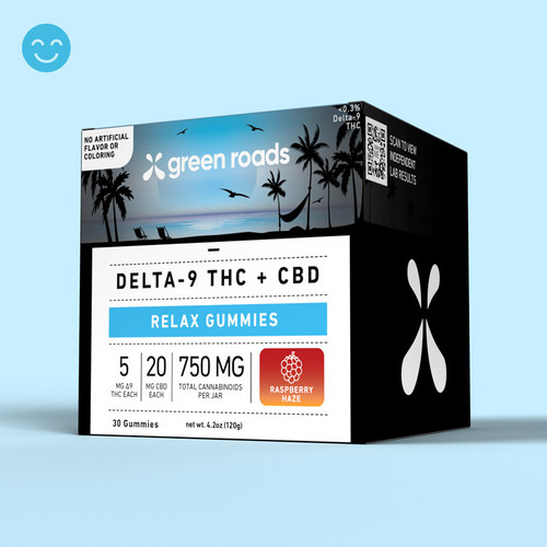 Cherry Lime Pie THC Relax Gummies 30ct 4680mg | Green Roads