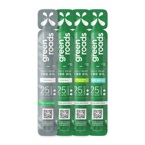 Green Roads CBD Oil Daily Dose Variety Pack
