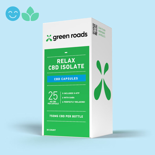 Relax CBD Capsules - (30ct) 750mg