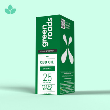 Broad Spectrum CBD Oil - 750mg | Green Roads