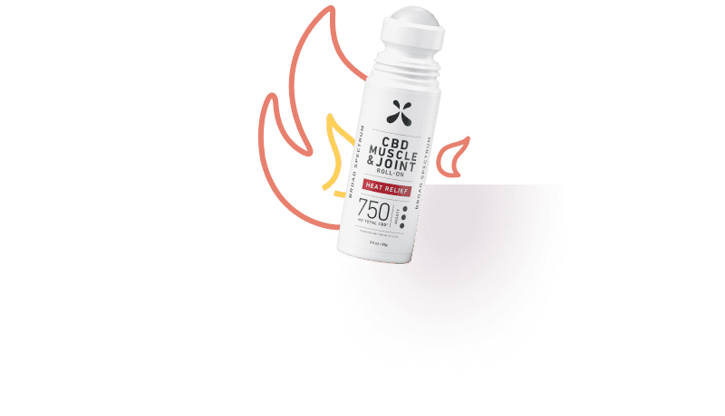 Heat Relief CBD Roll-On - 750mg