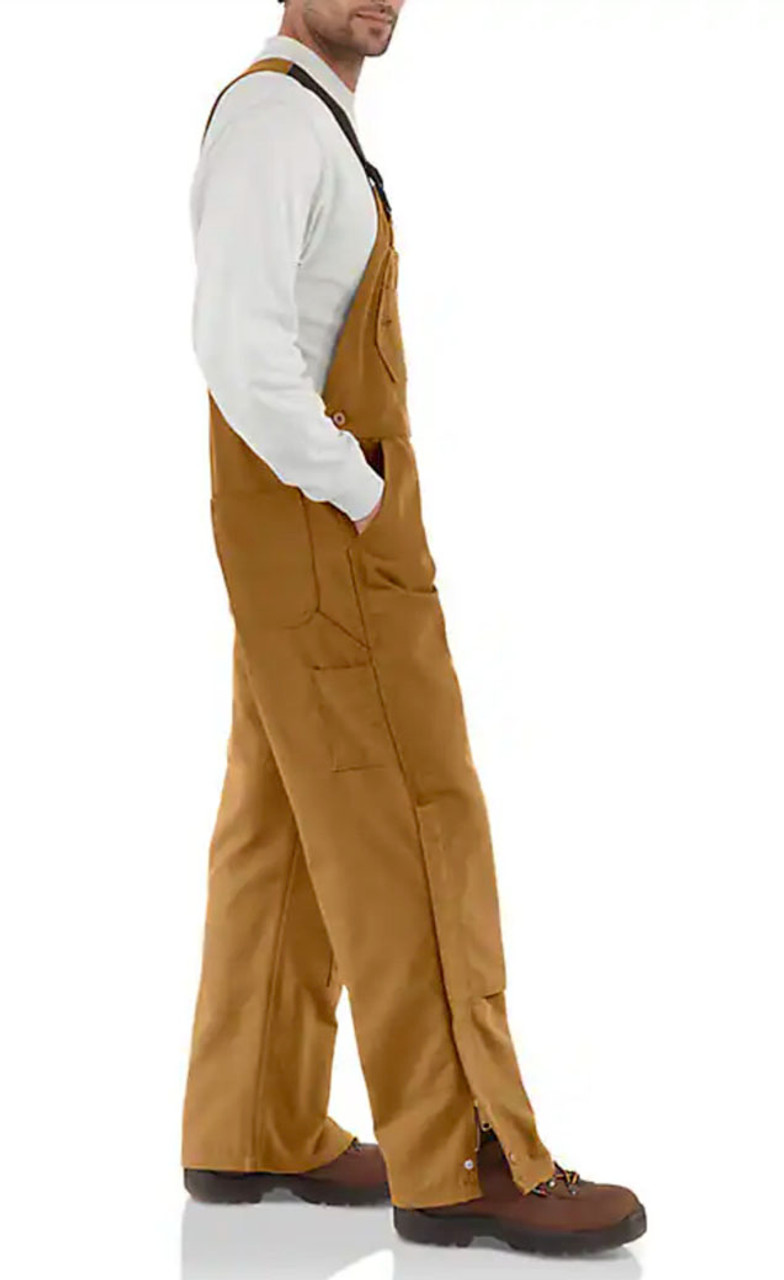 Carhartt | FR Duck Bib Overall | Carhartt Brown