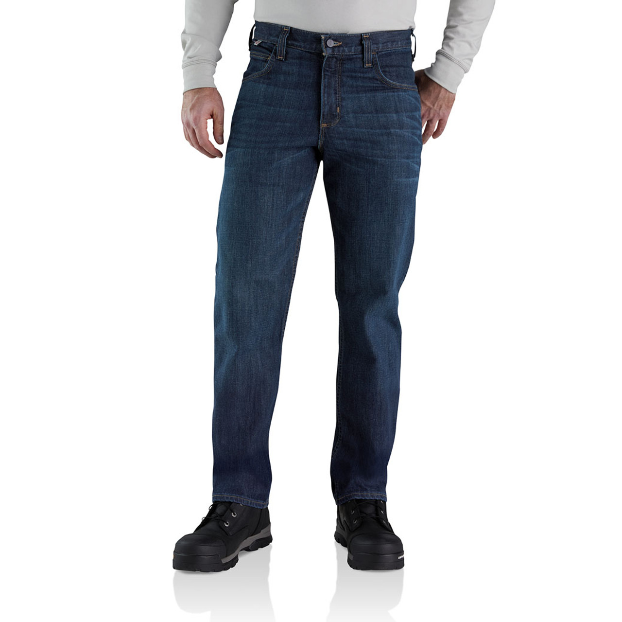 Carhartt | FR Rugged Flex 5-Pocket Jean | Straight Fit Jean - FR Clothing &  Supply