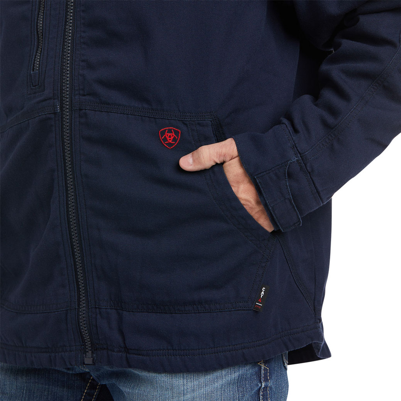 Ariat | FR DuraLight Stretch Canvas Jacket | Navy