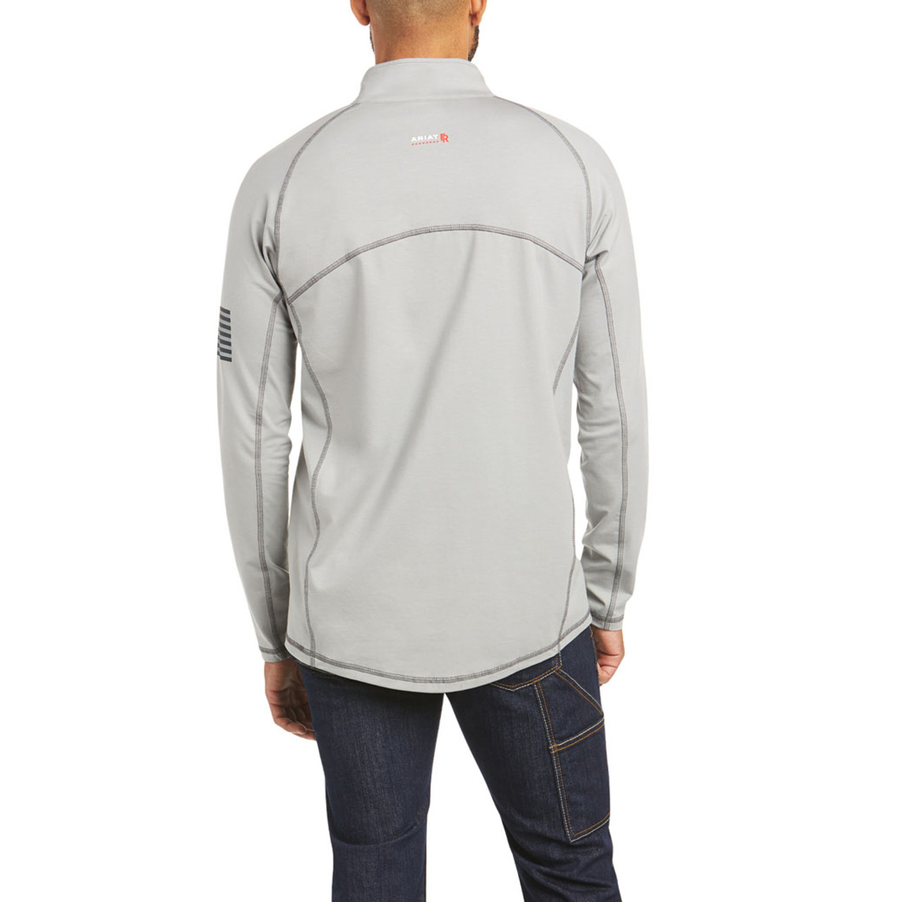 DAYS OF A.R.B. vol.１〜４ COMPLETE Ariat | FR Combat Stretch 1/4 Zip Work Shirt | Silver Fox