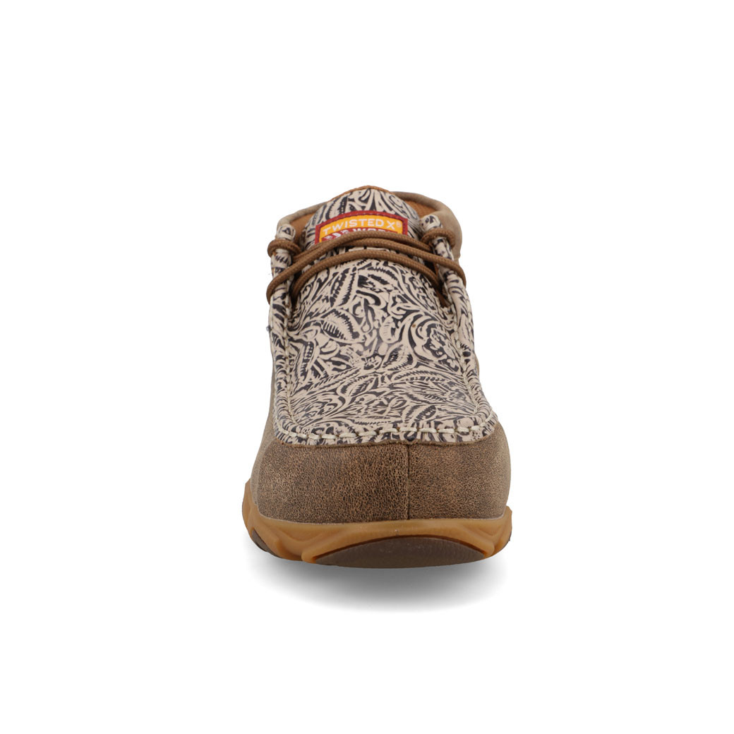 Twisted X | Women's NT Work Chukka Driving Moc | Bomber & Nude