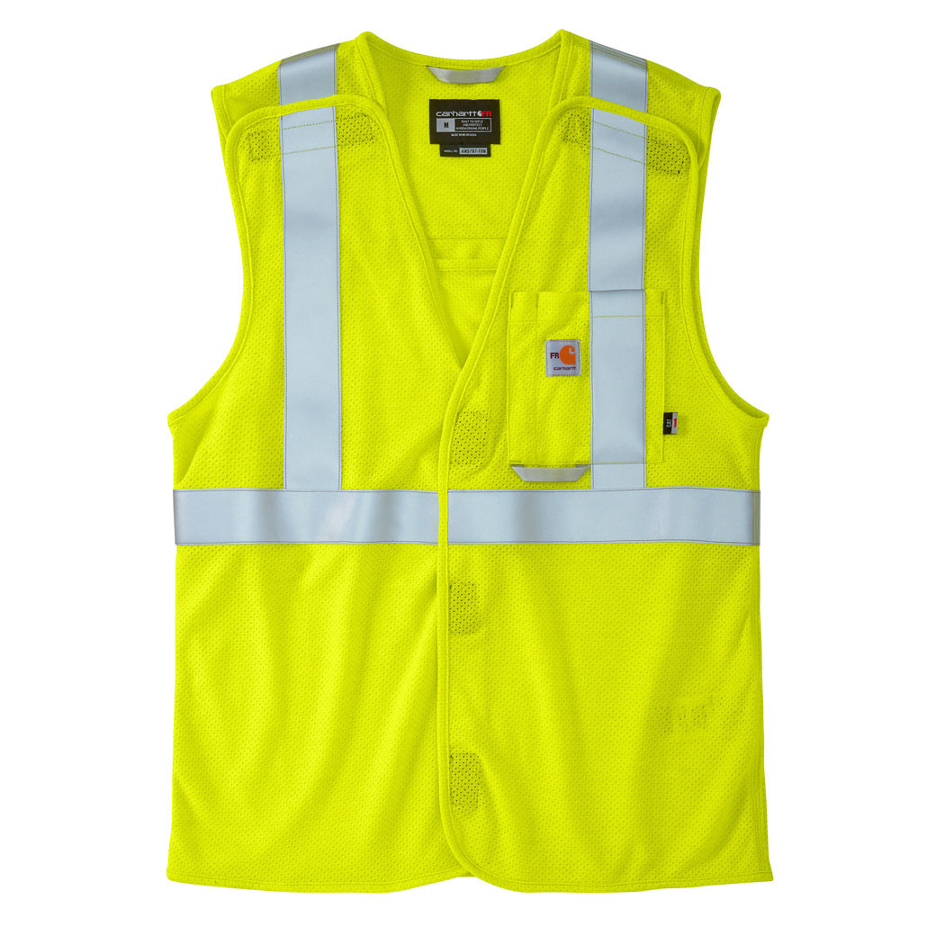 Carhartt | FR Hi-Vis Mesh Vest | Class 2 - FR Clothing & Supply