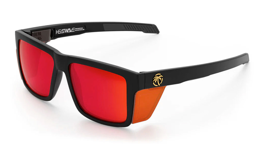 Heatwave | Performance Vise XL Z87+ Safety Glasses | Black Frame