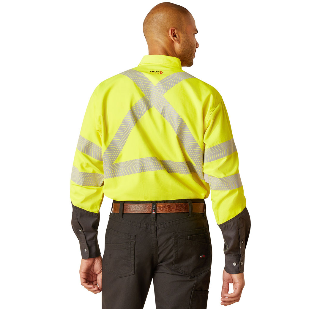 Hi-Vis Trousers High Visibility Shirt For Men Construction Class