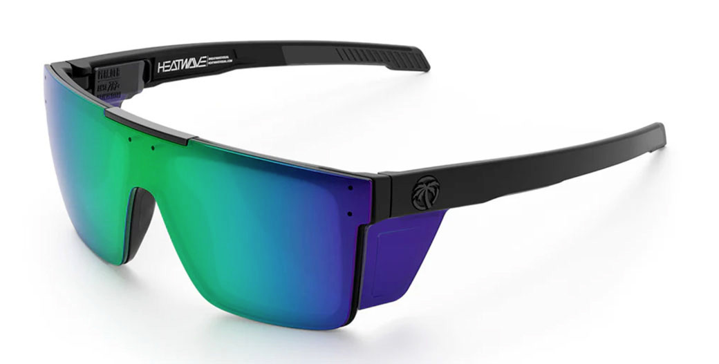 Heatwave Performance Quatro Z87+ Safety Glasses Black Frame Piff Lens