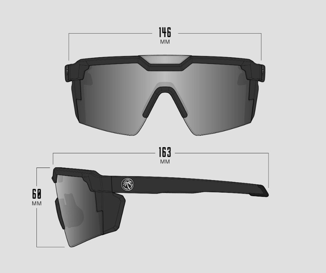 Heatwave | Future Tech Z87+ Safety Glasses | Gel Frame | Piff Lens