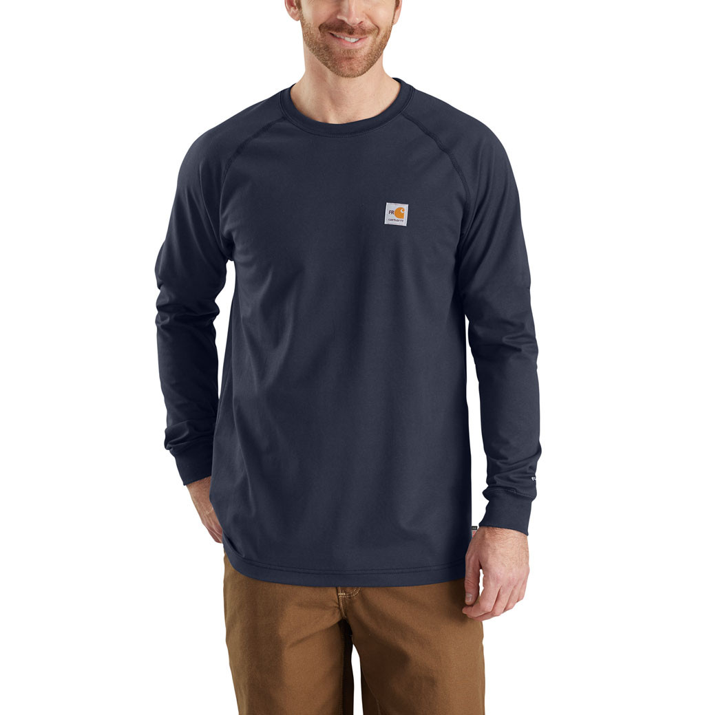 Carhartt FR Force LS Shirt Dark Navy1