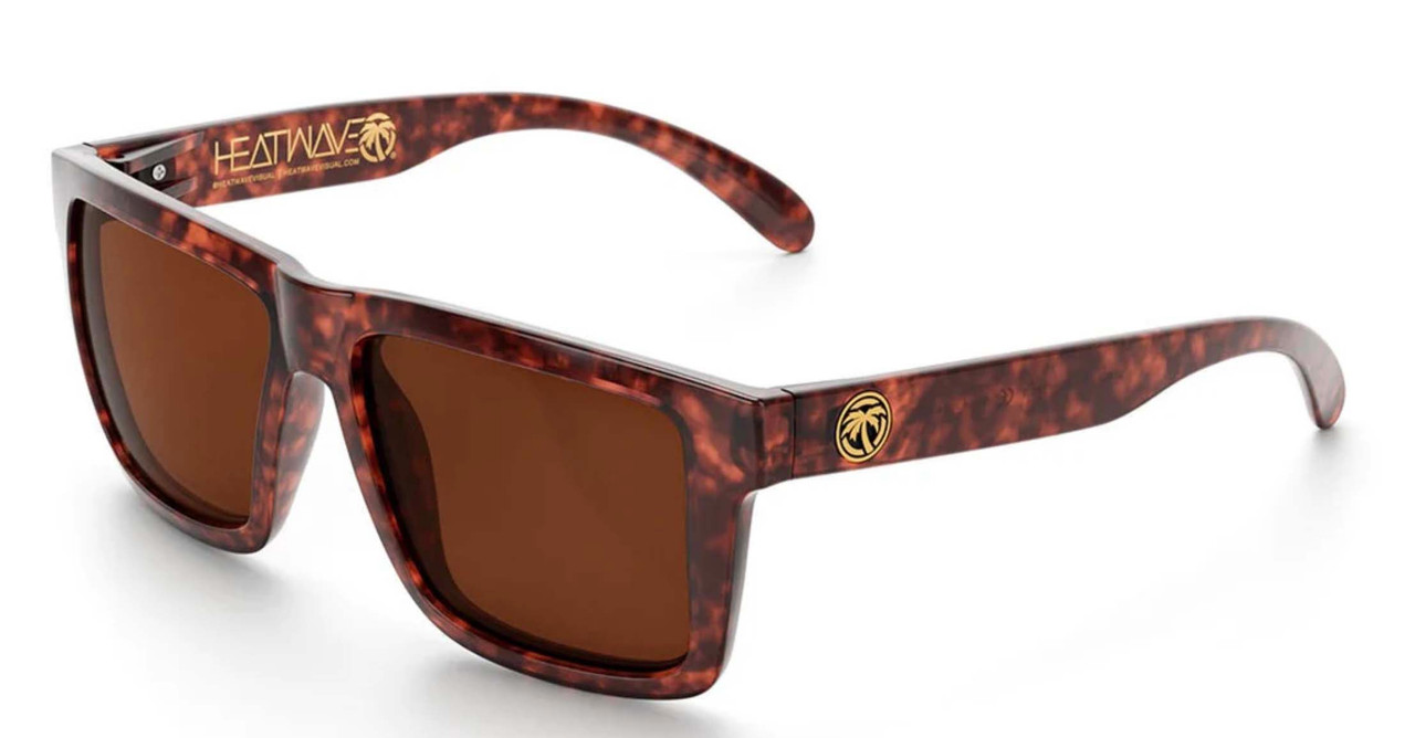 Heatwave | Vise XL Z87 Safety Glasses | Tortoise Frame | Brown
