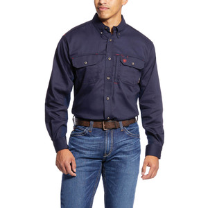 Ariat | FR Solid Vent Shirt | Navy Ariat | FR Solid Vent Shirt | Navy