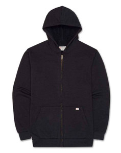 Rasco | FR Zip Up Graphic Hoodie | Black - FR Clothing & Supply
