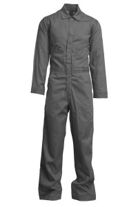 Lapco FR 7oz Grey Deluxe Coverall Lapco FR 7oz Grey Deluxe Coverall