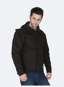 Forge | FR Insulated Duck Hooded Jacket | Black Forge | FR Insulated Duck Hooded Jacket | Black