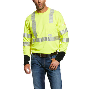 Ariat | FR LS T-Shirt | Hi-Vis | Class 3 Ariat | FR LS T-Shirt | Hi-Vis | Class 3