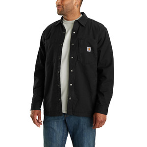 Carhartt | FR Rugged Flex Canvas Shirt Jacket | Black Carhartt | FR Rugged Flex Canvas Shirt Jacket | Black