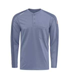 Bulwark | Flex Knit FR Henley | Light Blue