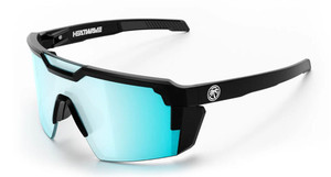 Heatwave | Future Tech Z87+ Safety Glasses | Black Frame | Arctic Chrome Lens