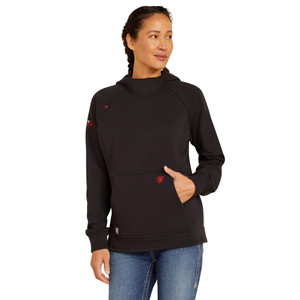 Ariat | Women's FR Primo Fleece 2.0 Hoodie | Black Ariat | Women's FR Primo Fleece 2.0 Hoodie | Black