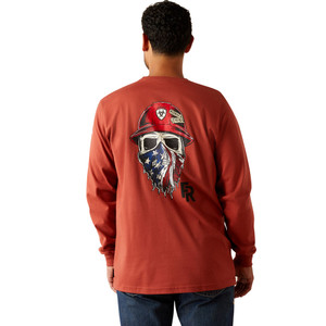 Ariat | FR Born For This LS T-Shirt | Chili Oil Ariat | FR Born For This LS T-Shirt | Chili Oil
