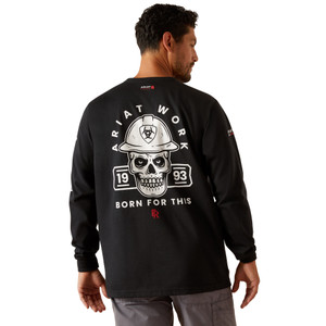 Ariat | FR Hardhead LS T-Shirt | Black Ariat | FR Hardhead LS T-Shirt | Black