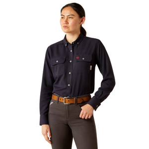 Ariat | Women's FR Air Inherent Work Shirt | Navy Heather