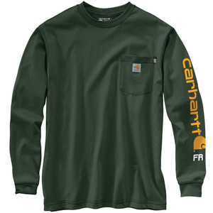 Carhartt | FR Force Lightweight LS Logo Graphic T-Shirt | Mountain View Carhartt | FR Force Lightweight LS Logo Graphic T-Shirt | Mountain View