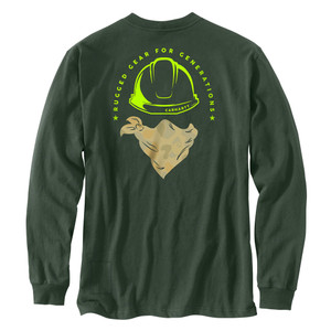 Carhartt | FR Force Lightweight LS Hard Hat Graphic T-Shirt | Mountain View Carhartt | FR Force Lightweight LS Hard Hat Graphic T-Shirt | Mountain View