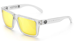 Heatwave | Vise XL Z87 Safety Glasses | Vapor Clear Frame | Hi Vis Yellow Lens