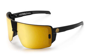 Heatwave | Vector Z87+ Safety Glasses | Black Frame | Gold Rush Lens