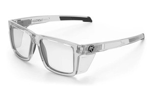 Heatwave | Performance Vise Z87+ Safety Glasses | Vapor Clear Frame | Clear Lens