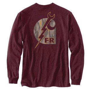 Carhartt | FR Force Irvine LS Wrench Graphic T-Shirt | Port