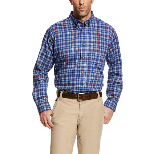 Ariat | FR Collins Work Shirt | True Blue