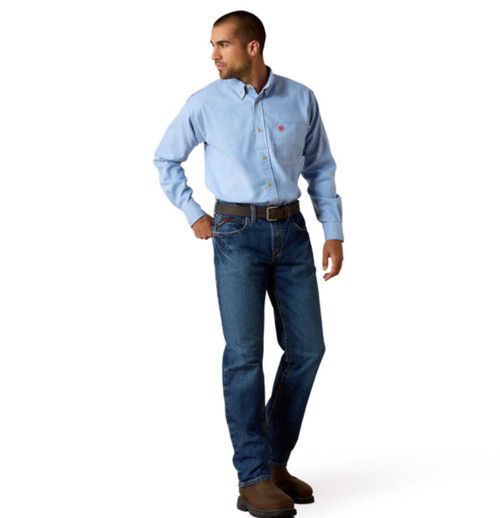 Ariat | FR M3 Loose Fit Straight Leg Jean | Flint
