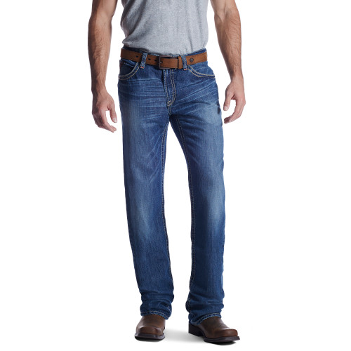 Ariat | FR M4 Ridgeline Low Rise Boot Cut Jean | Glacier