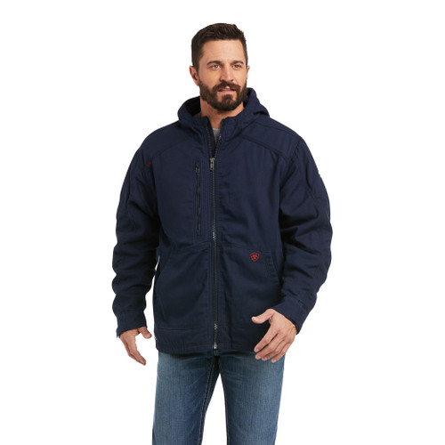 Ariat | FR DuraLight Stretch Canvas Jacket | Navy