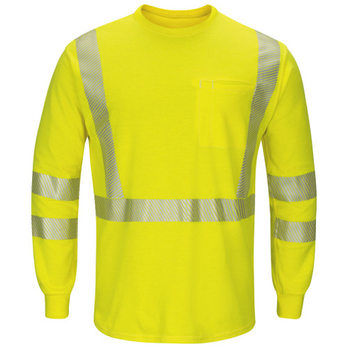 Bulwark | FR Hi-Vis Lightweight LS Shirt | Class 3