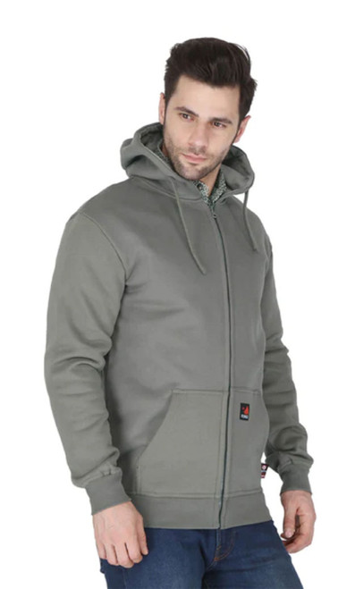 Forge | FR Zip-Up Hoodie | Grey