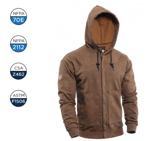 DRIFIRE | FR Heavyweight Zip Up Hoodie | Tacoma