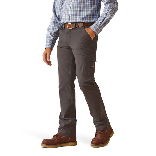 Ariat | FR M7 DuraLight Stretch Twill Straight Pant | Charcoal