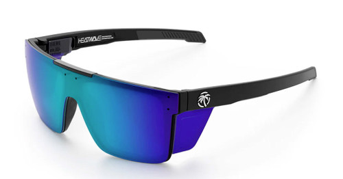 Heatwave | Performance Quatro Z87+ Safety Glasses | Black Frame | Galaxy Lens
