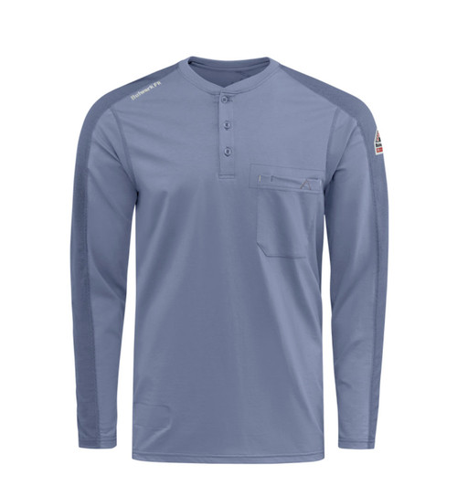 Bulwark | Flex Knit FR Henley | Light Blue