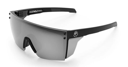 Heatwave | Performance Lazer Face Z87+ Safety Glasses | Black Frame | Silver Lens